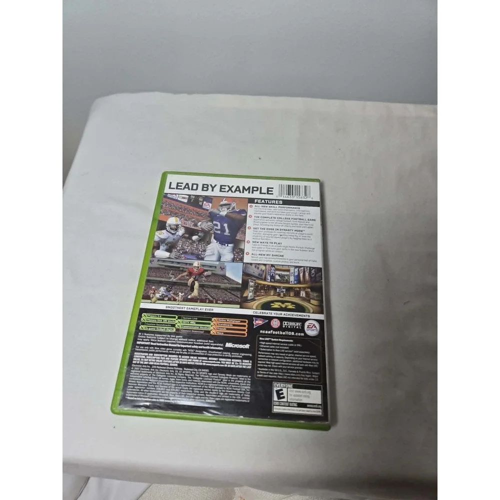 NCAA Football 08 Original Xbox EA Sports College Football Complete